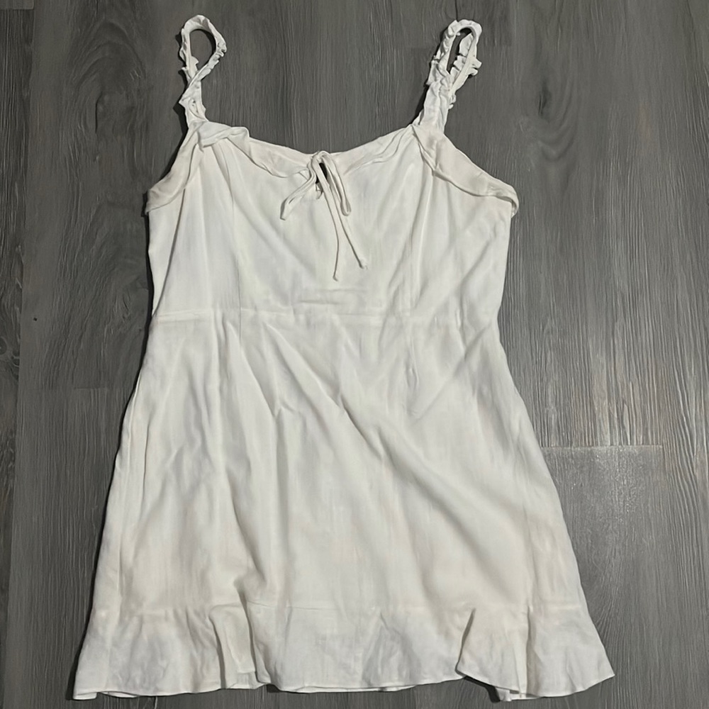 White lulus mini dress